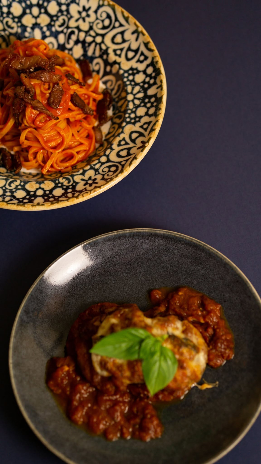 Authentic Italian pasta and gourmet dishes at Da Manuel